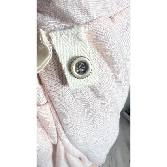 Free People Sunrise Knit Sweater Stretchy Bodycon Scoop Neck Dress Size Large - Picture 9 of 11